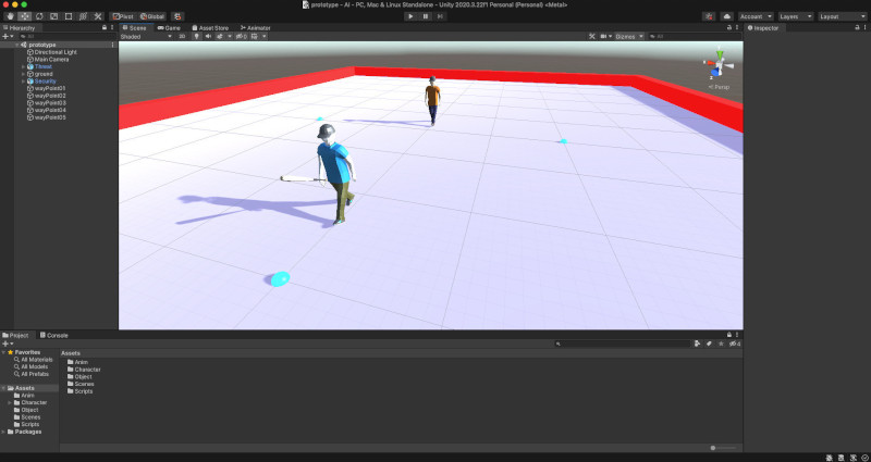 WebGL Unity Asset-Enemy Agent.